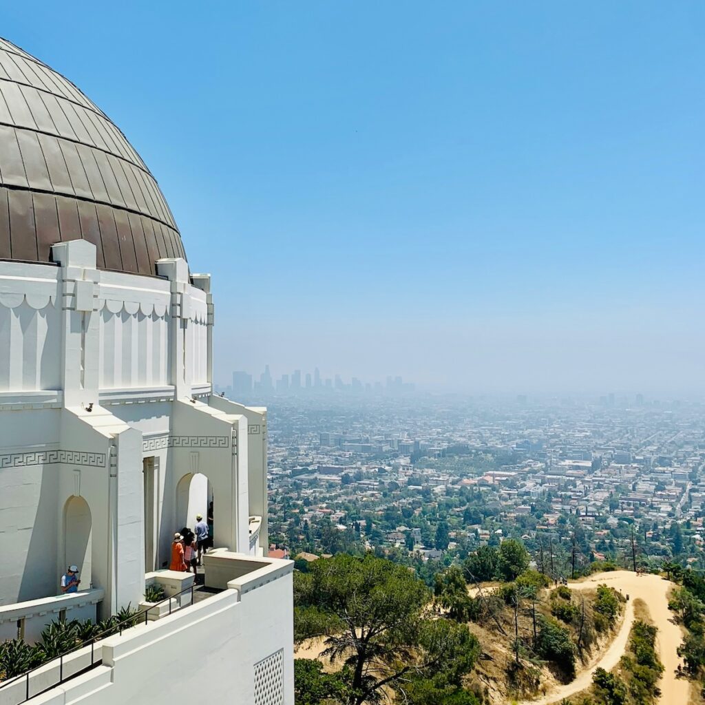 Vista panoramica dal Griffith Observatory