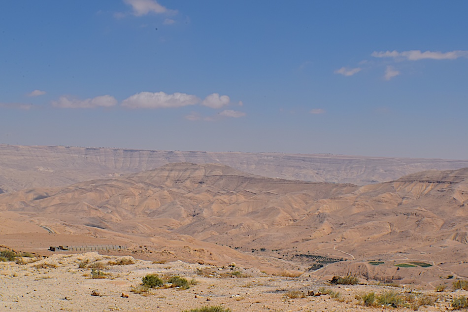 Viste infinite durante l'on the road in Giordania