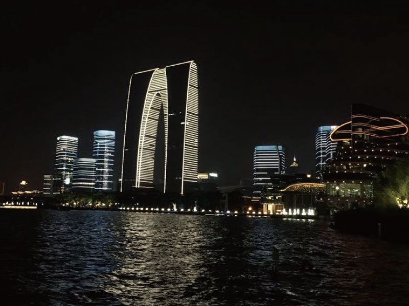 Il grattacielo Gate to the East di Suzhou