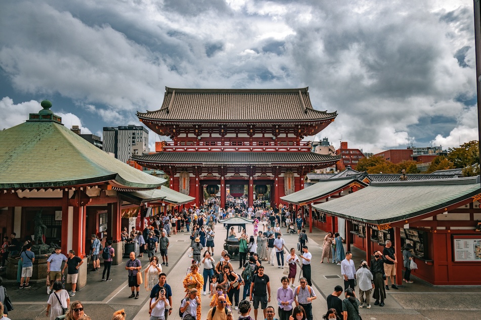 Porta d'ingresso al tempio Senso-Ji di Tokyo