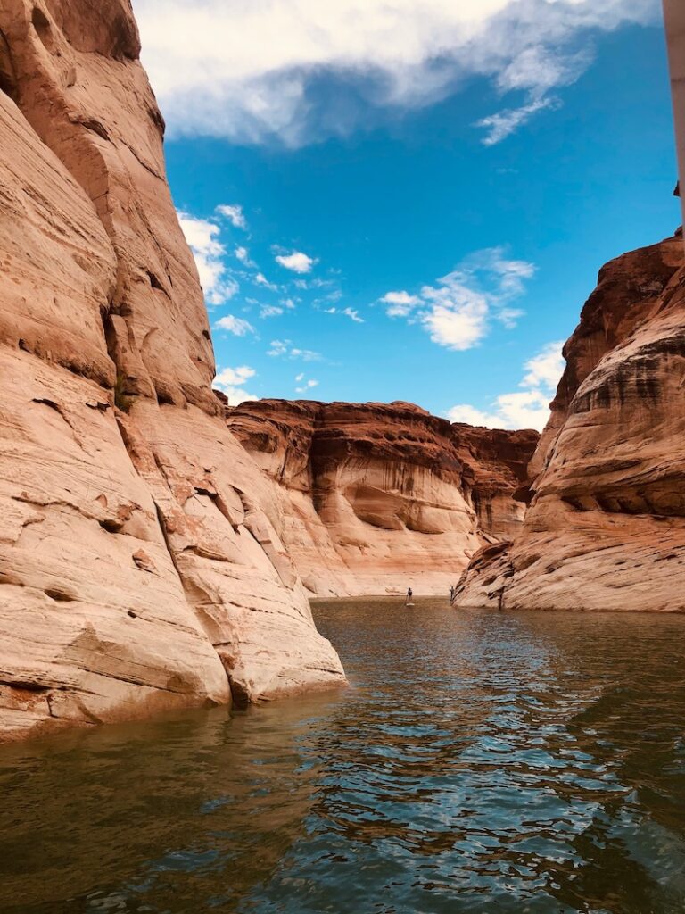 Canyon d'acqua sul Lake Powell