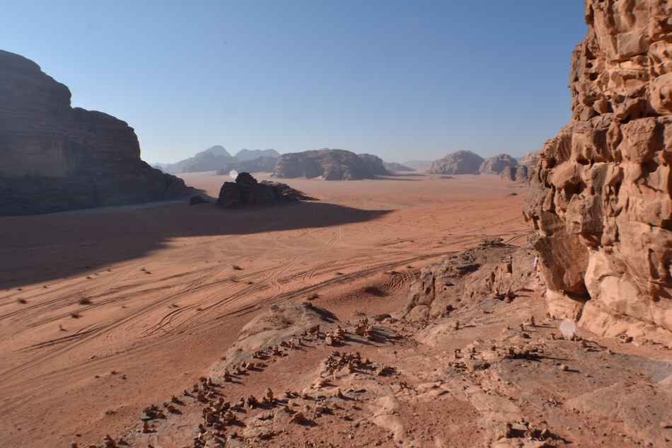 Il paesaggio marziano del Wadi Rum