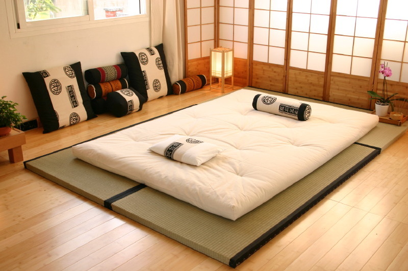 futon in camera giapponese